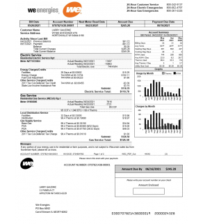 Utility, WE Energies